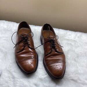 Classic Brown Leather Oxfords for Men